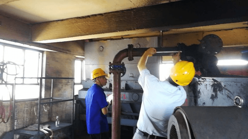 江蘇江河機械現場測繪