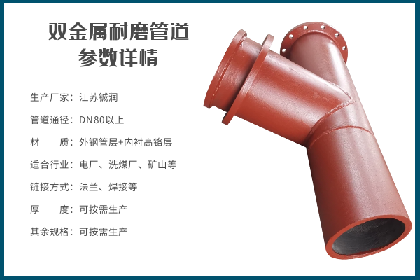 高鉻雙金屬復合管廠家