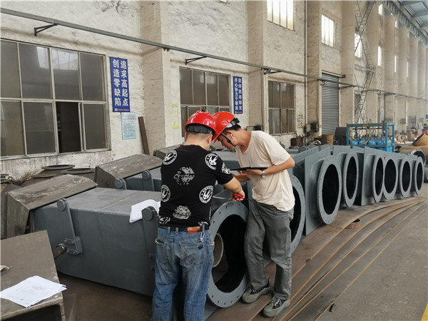 等離子煤粉風室組件