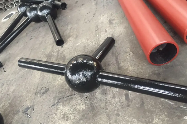 電廠煤粉管道球形耐磨彎頭 電廠煤粉管道球形耐磨彎頭