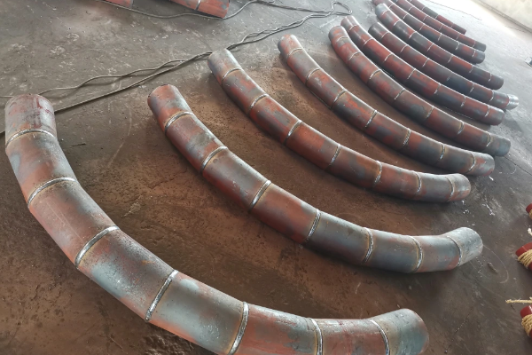 輸灰系統復合陶瓷耐磨彎頭