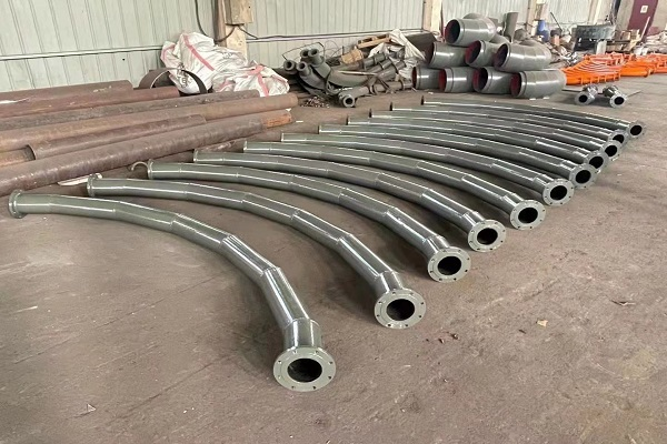 陶瓷耐磨彎頭用于除塵系統