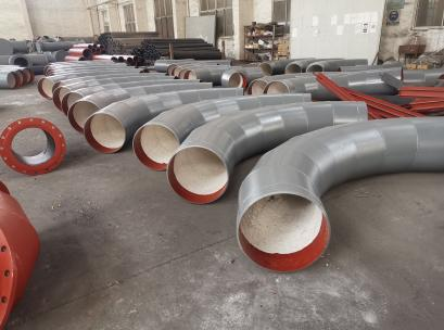 強耐磨，持久耐用——煤礦用陶瓷貼片耐磨彎頭[江河]