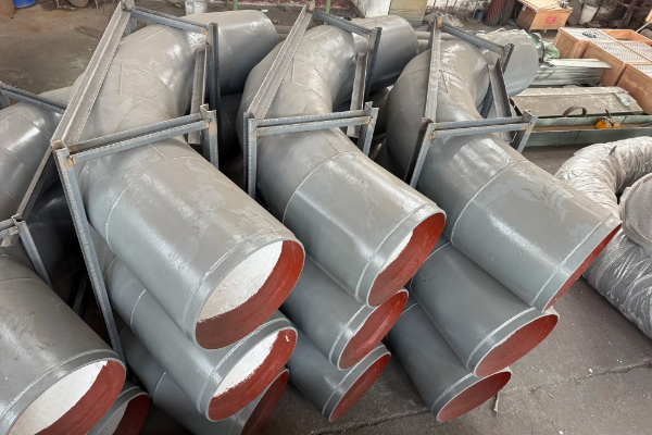 干法脫硫管道陶瓷內襯鋼管 干法脫硫管道陶瓷內襯鋼管