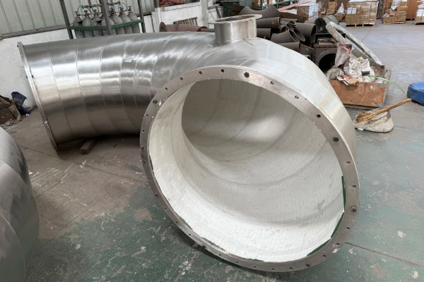 鋰電池加工制造業耐磨管道